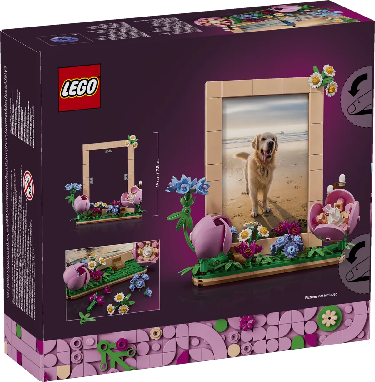 LEGO Floral Picture Frame (40916) - Bild 7