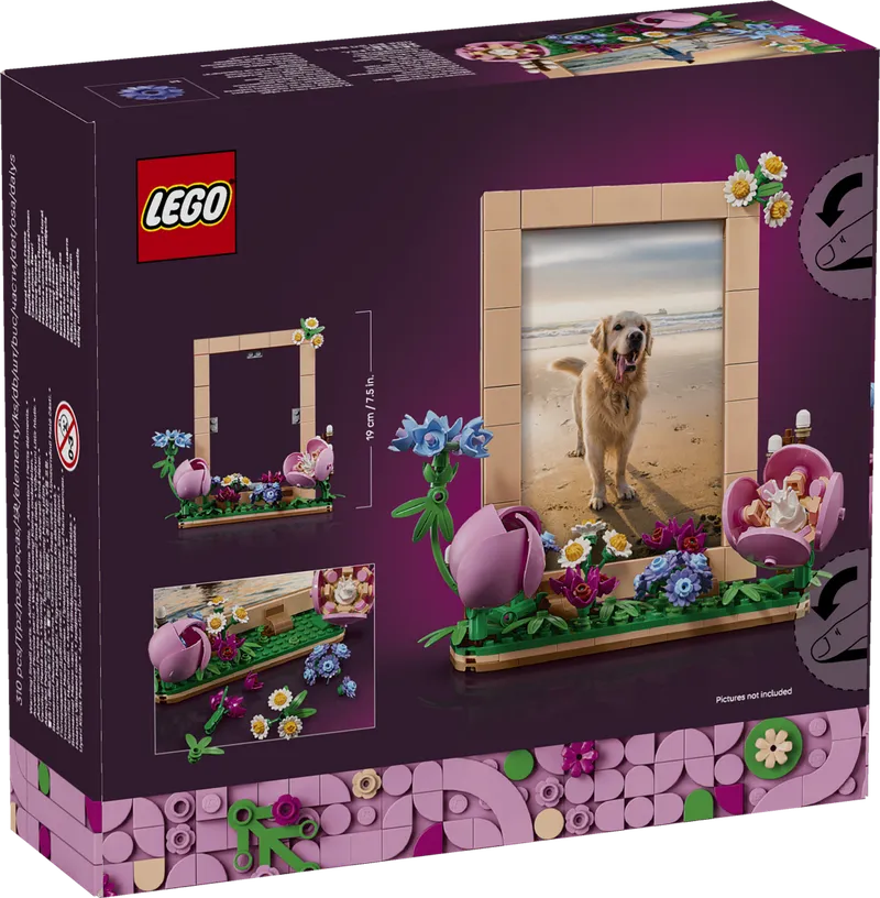 Floral Picture Frame fra LEGO – produktbillede 8 af 8