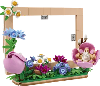 Floral Picture Frame fra LEGO – produktbillede 1 af 8