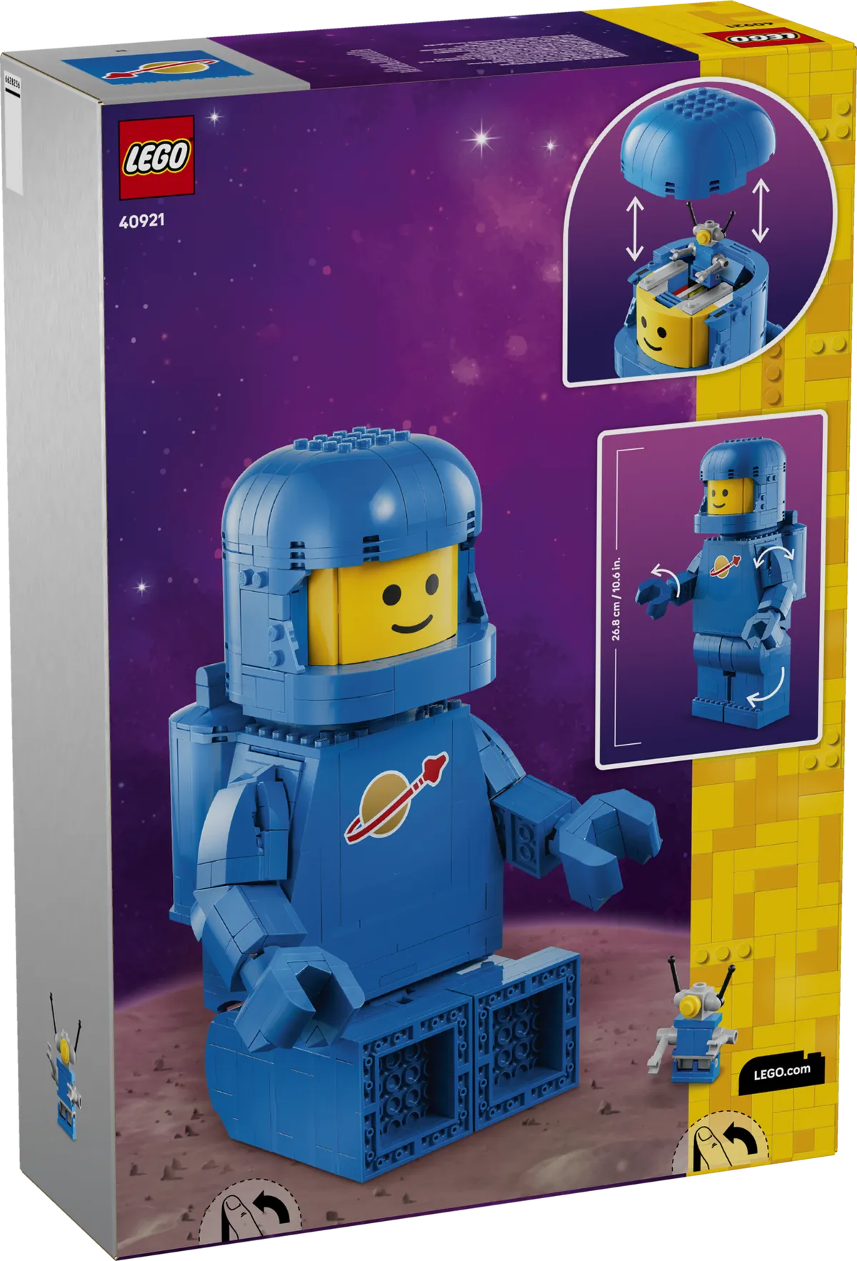 LEGO Up-Scaled Blue Astronaut Minifigure (40921) - Bild 10
