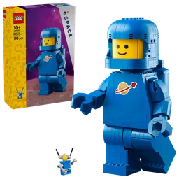 LEGO Up-Scaled Blue Astronaut Minifigure (40921) - afbeelding 1