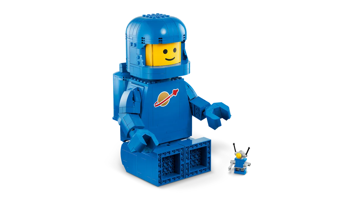 LEGO Up-Scaled Blue Astronaut Minifigure (40921) - Bild 1
