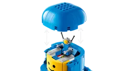 LEGO Up-Scaled Blue Astronaut Minifigure (40921) - afbeelding 3