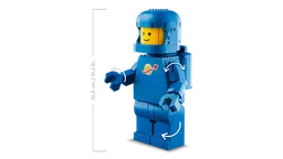 LEGO Up-Scaled Blue Astronaut Minifigure (40921) - afbeelding 4