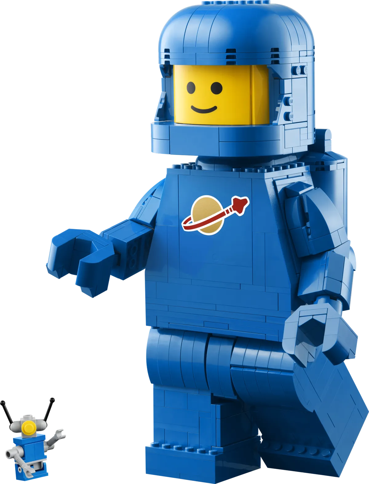 LEGO Up-Scaled Blue Astronaut Minifigure (40921)