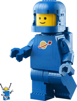 LEGO Up-Scaled Blue Astronaut Minifigure (40921)