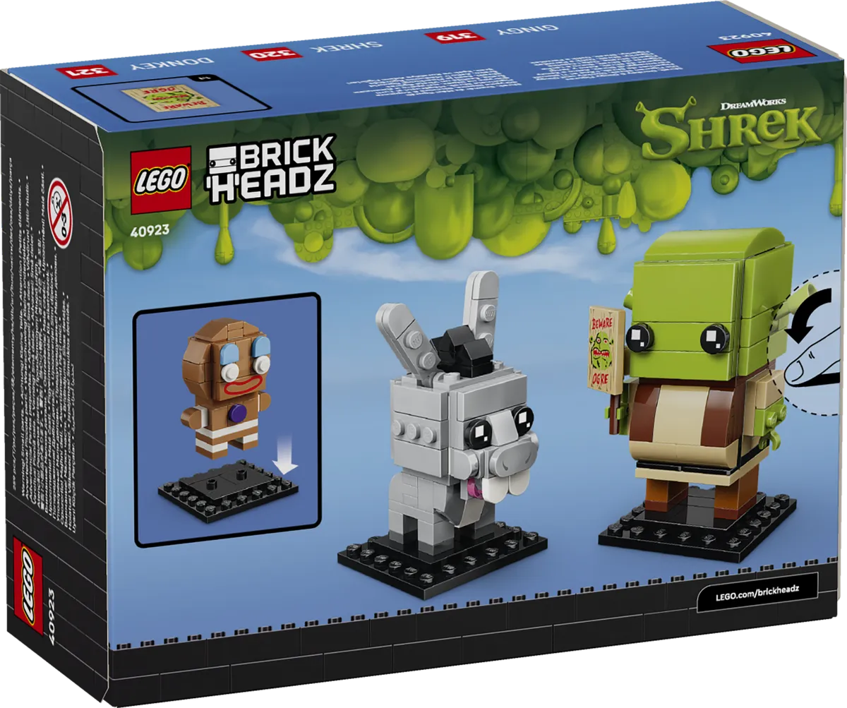LEGO Shrek, Donkey & Gingy Figures (40923) - Bild 9