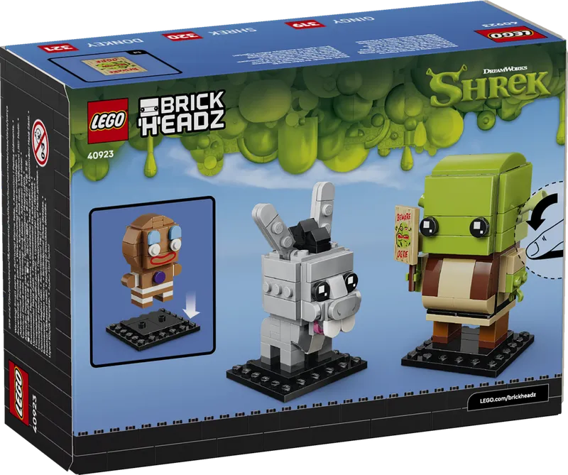 Shrek, Donkey & Gingy Figures de LEGO – photo du produit 10 sur 10