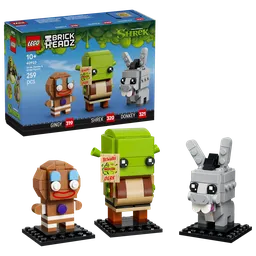LEGO Shrek, Donkey & Gingy Figures (40923) - afbeelding 1