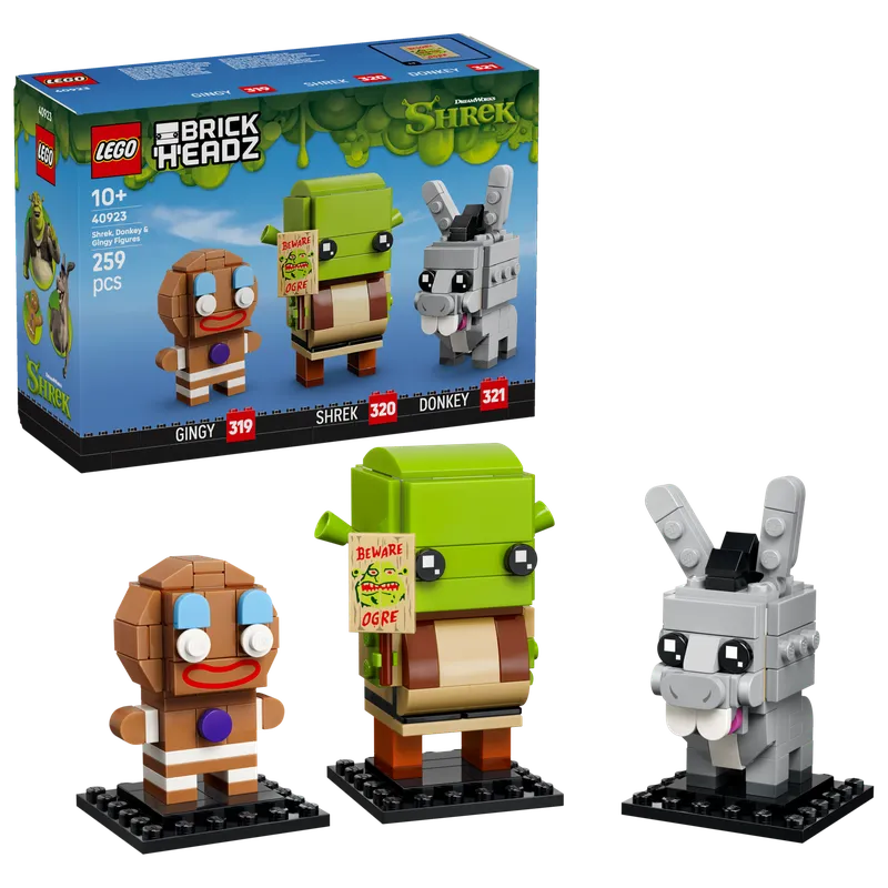 Shrek, Donkey & Gingy Figures de LEGO – photo du produit 2 sur 10