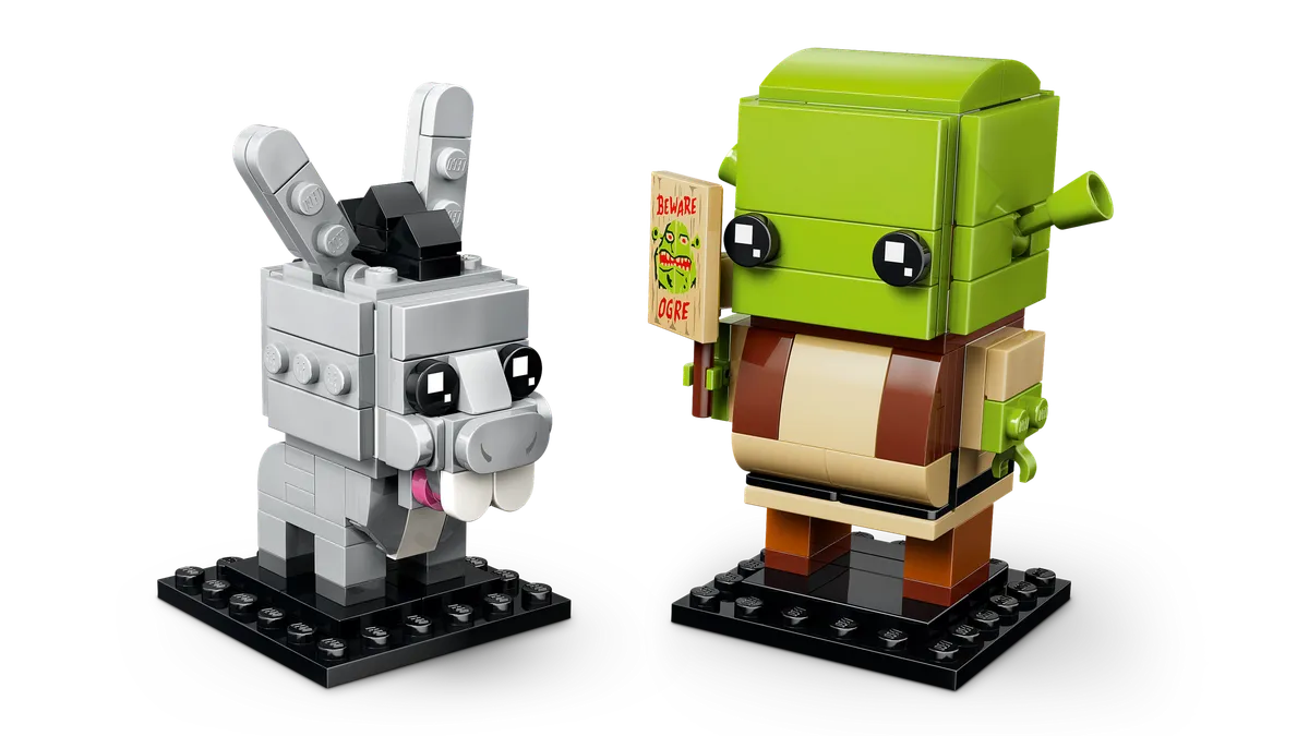 LEGO Shrek, Donkey & Gingy Figures (40923) - Bild 1