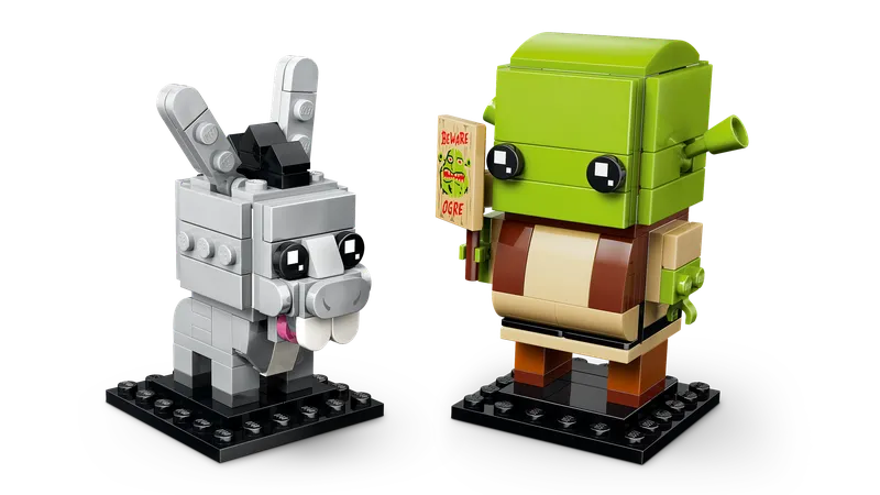 Shrek, Donkey & Gingy Figures de LEGO – photo du produit 3 sur 10
