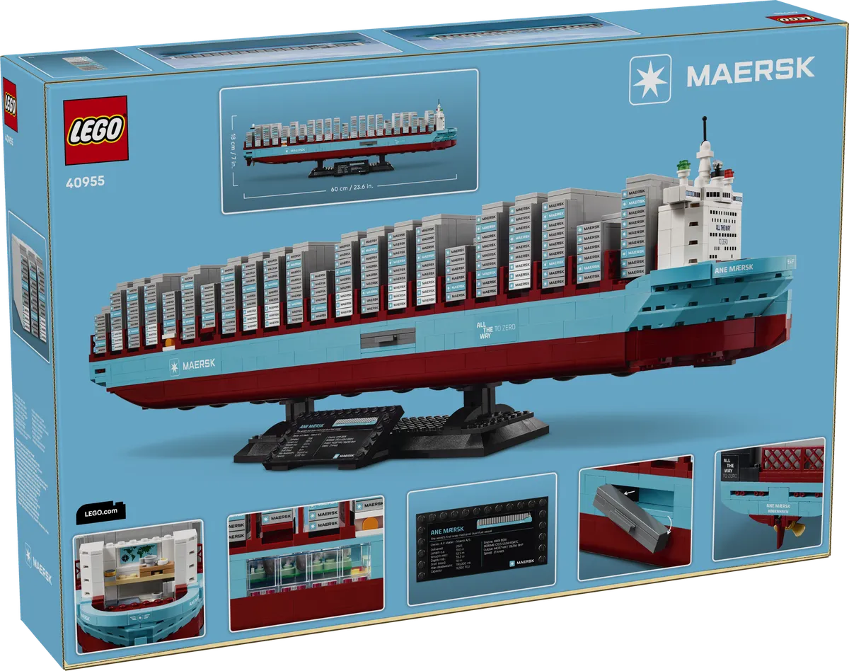 LEGO Maersk Dual-Fuel Container Vessel (40955) - Bild 15