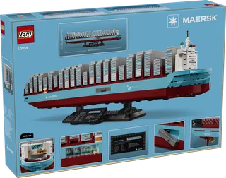 Maersk Dual-Fuel Container Vessel fra LEGO – produktbillede 16 af 16