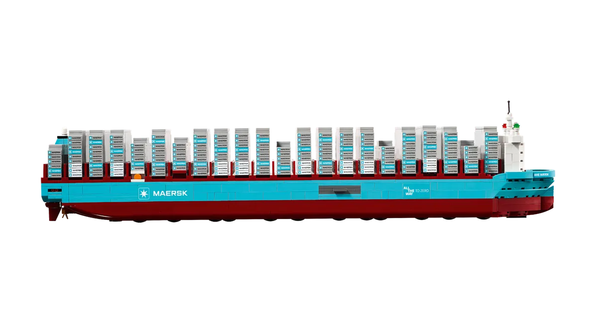 LEGO Maersk Dual-Fuel Container Vessel (40955) - Bild 2