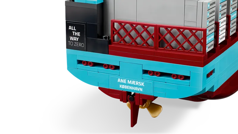 Maersk Dual-Fuel Container Vessel fra LEGO – produktbillede 6 af 16