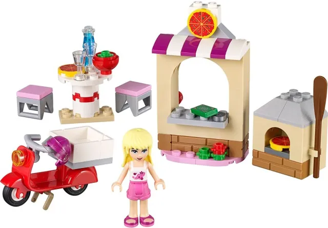 Stephanie's Pizzeria van LEGO – productfoto
