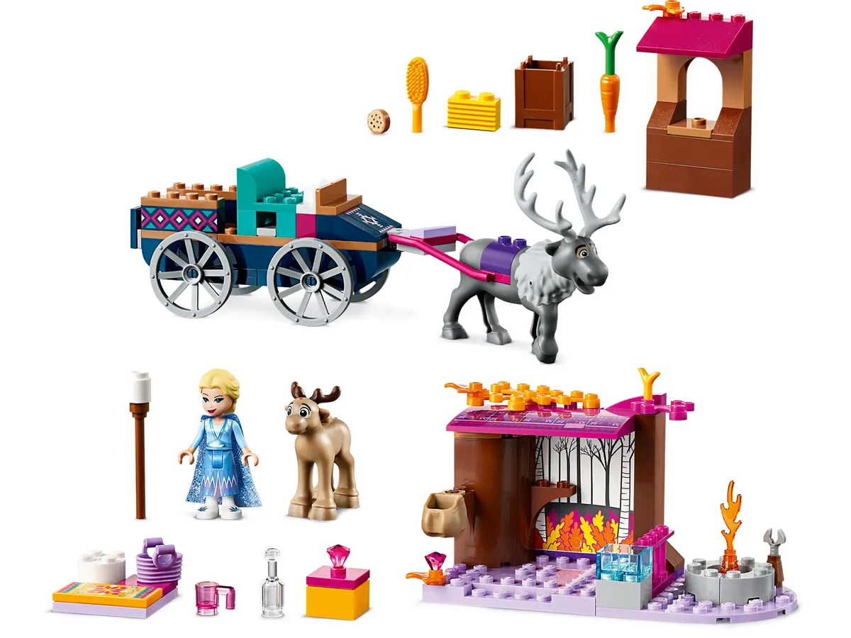 LEGO Elsa's Wagon Adventure (41166) - Bild 3