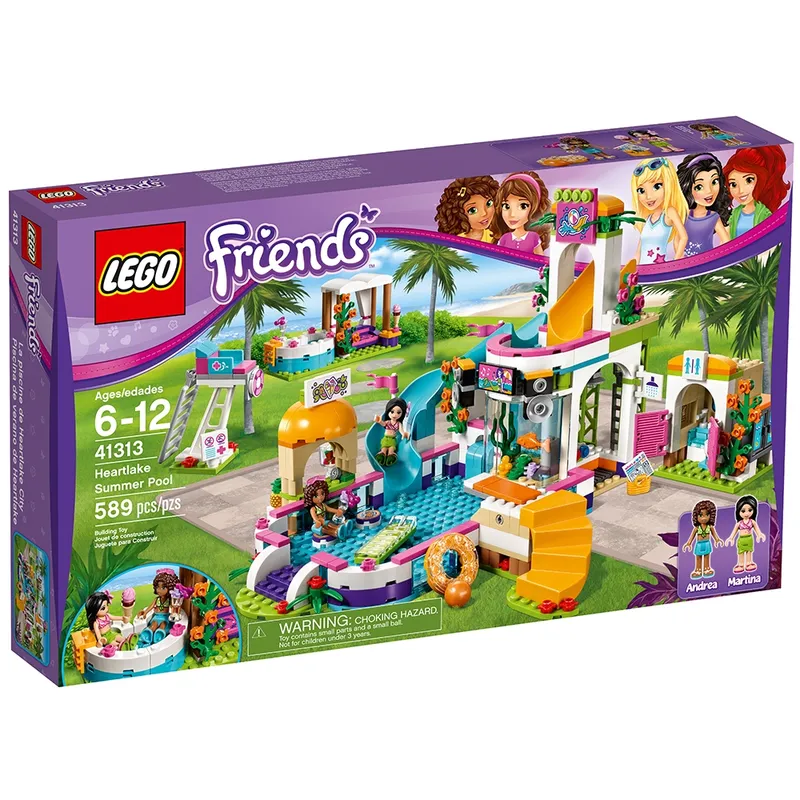 Heartlake Summer Pool fra LEGO – produktbillede 2 af 6