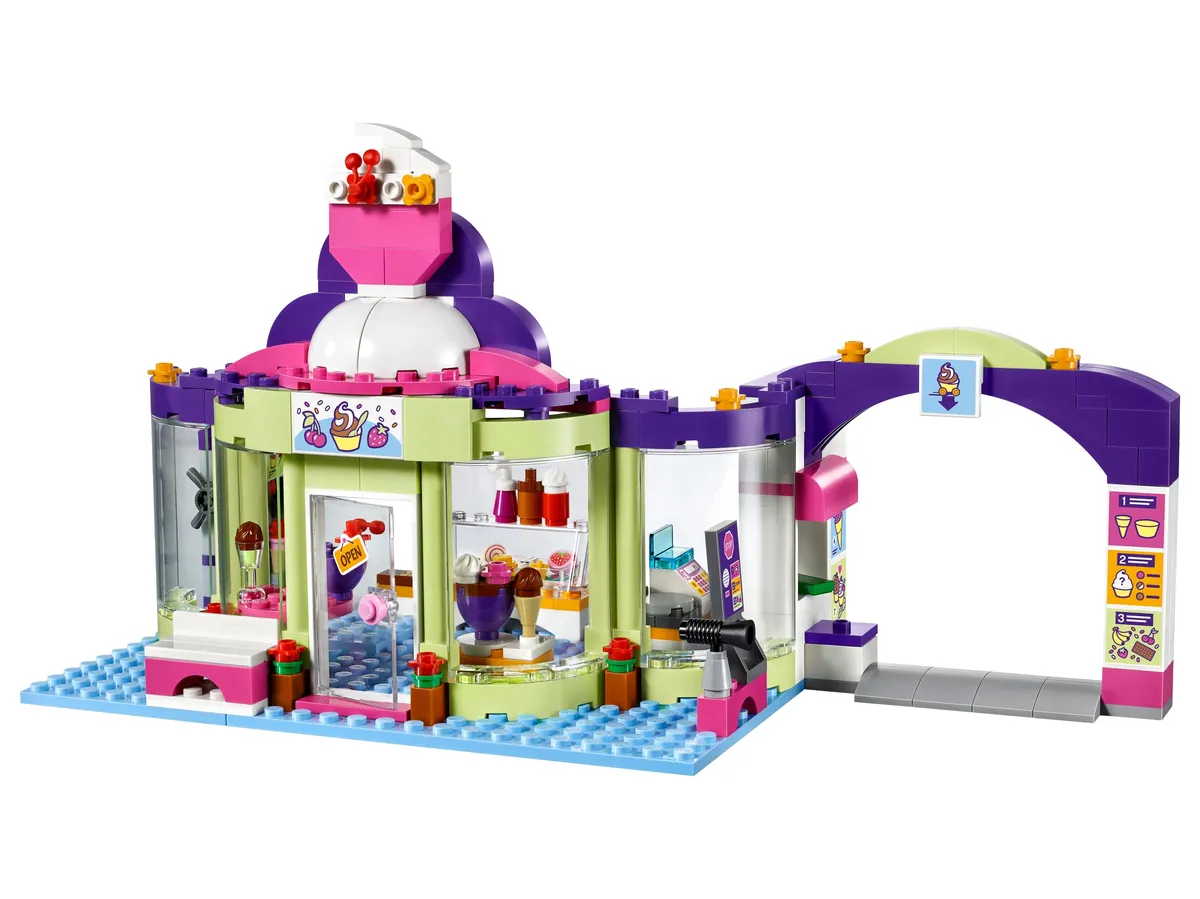 LEGO Heartlake Frozen Yogurt Shop (41320) - Bild 2