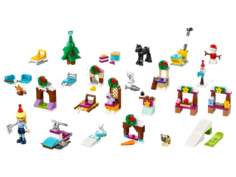Friends Advent Calendar 2017 von LEGO – Produktfoto