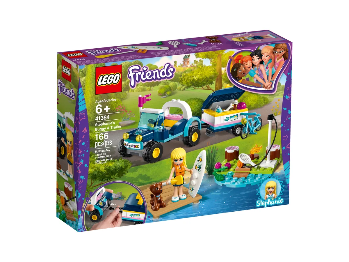 LEGO Stephanie's Buggy & Trailer (41364) - Bild 1