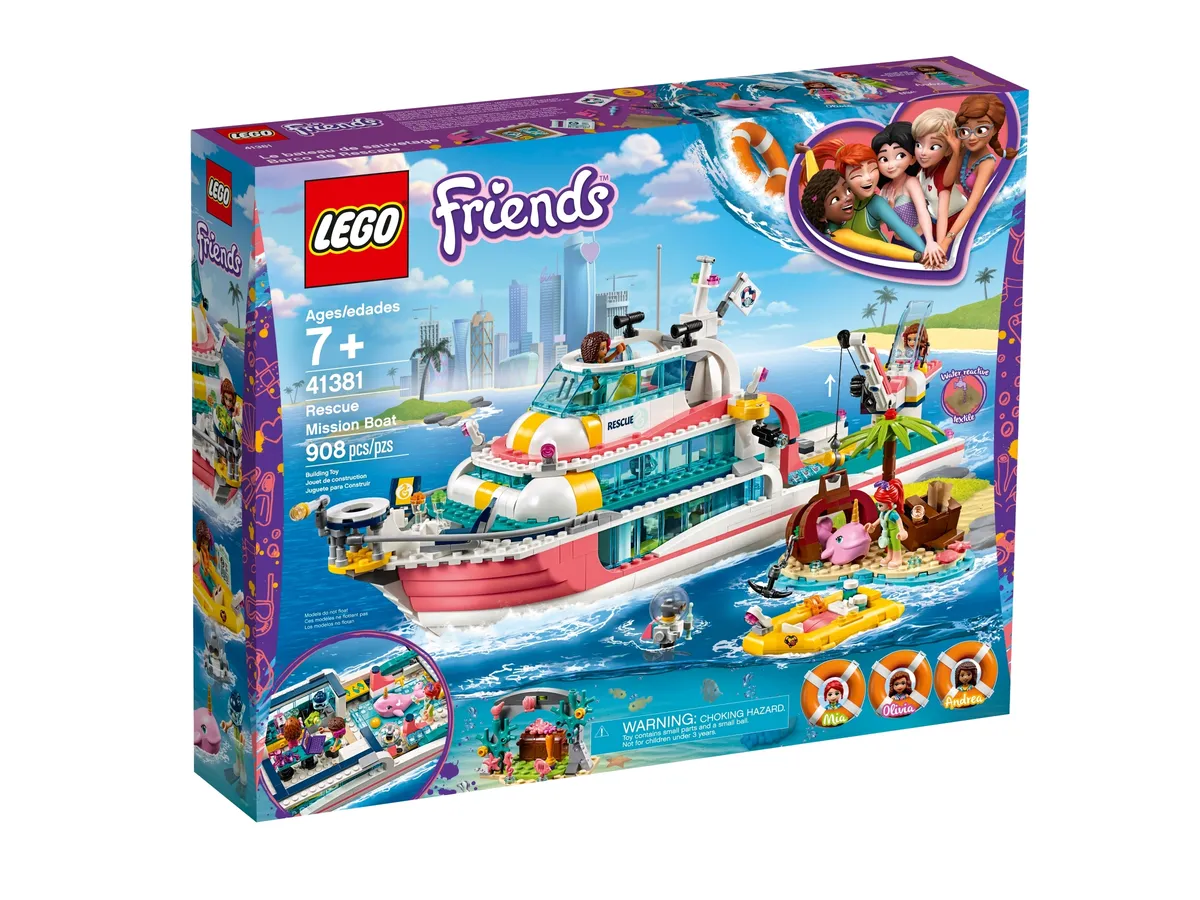 LEGO Rescue Mission Boat (41381) - Bild 1