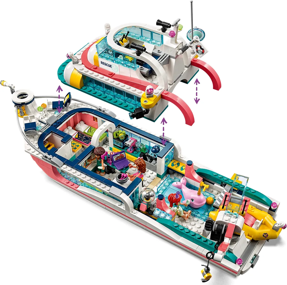 LEGO Rescue Mission Boat (41381) - Bild 6