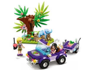 Baby Elephant Jungle Rescue de LEGO – photo du produit 3 sur 12