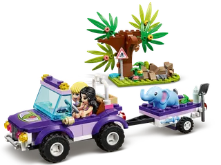 Baby Elephant Jungle Rescue de LEGO – photo du produit 5 sur 12