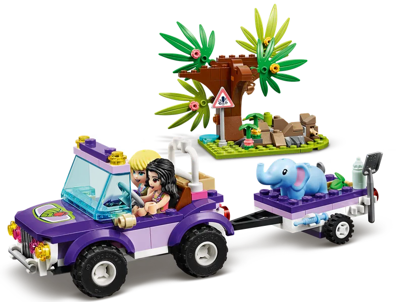 Baby Elephant Jungle Rescue de LEGO – photo du produit 5 sur 12
