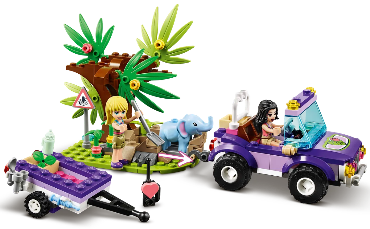 LEGO Baby Elephant Jungle Rescue (41421) - Bild 4