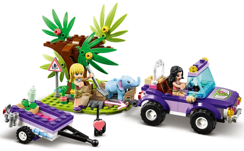 Baby Elephant Jungle Rescue de LEGO – photo du produit 7 sur 12