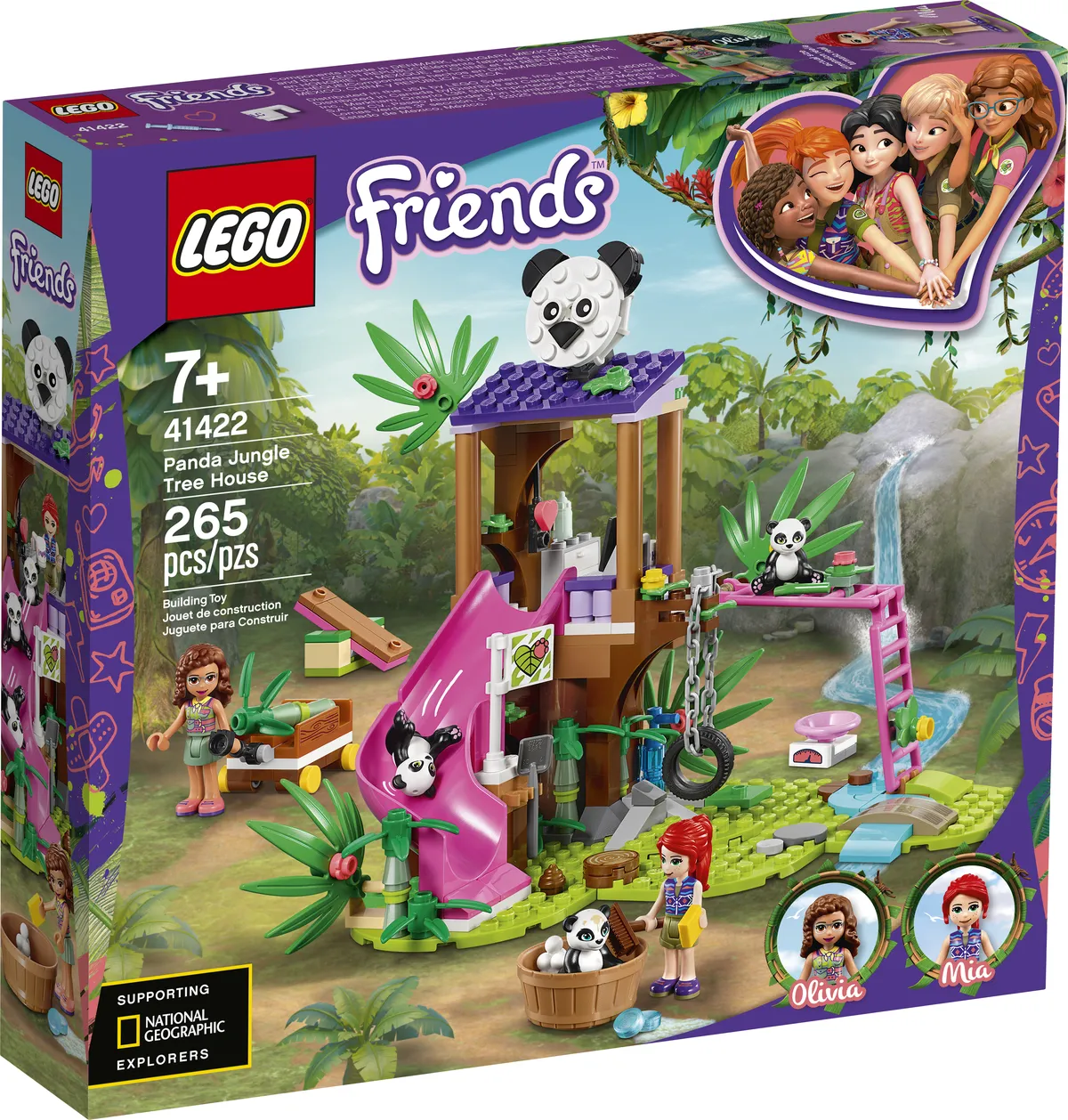 LEGO Panda Jungle Tree House (41422) - Bild 6