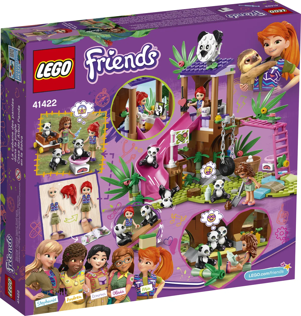LEGO Panda Jungle Tree House (41422) - Bild 7