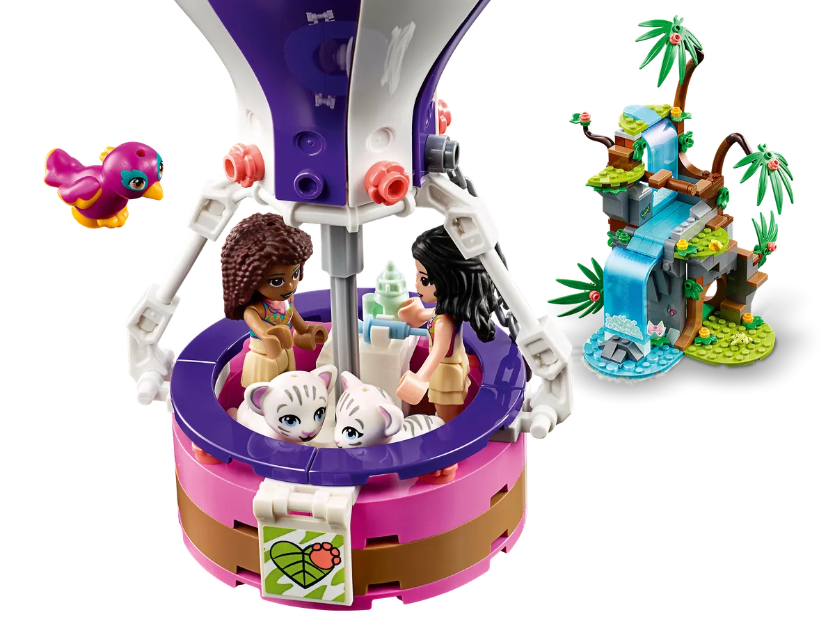LEGO Tiger Hot Air Balloon Jungle Rescue (41423) - Bild 3