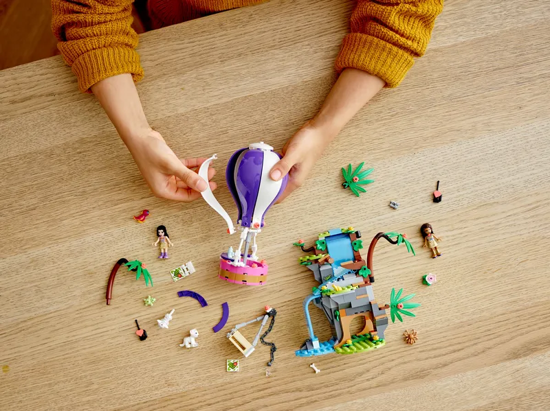 Tiger Hot Air Balloon Jungle Rescue från LEGO – produktbild 9 av 12