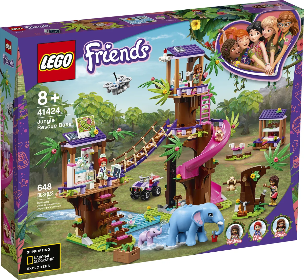 LEGO Jungle Rescue Base (41424) - Bild 6