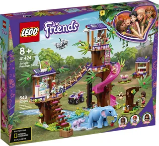 Jungle Rescue Base fra LEGO – produktbillede 2 af 13