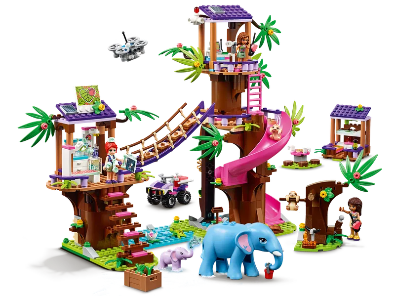 Jungle Rescue Base fra LEGO – produktbillede 3 af 13