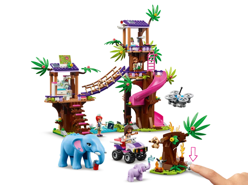 Jungle Rescue Base fra LEGO – produktbillede 7 af 13