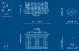 Heartlake City Park Café van LEGO – productfoto 10 van 10