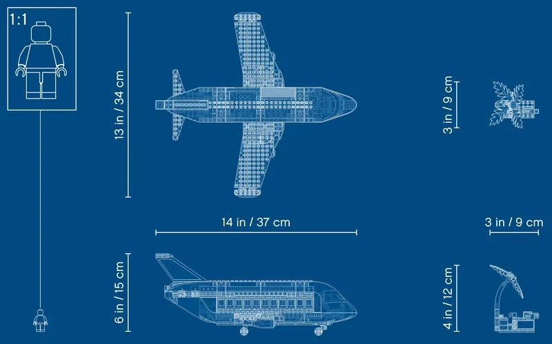 Heartlake City Airplane de LEGO – photo du produit 11 sur 11