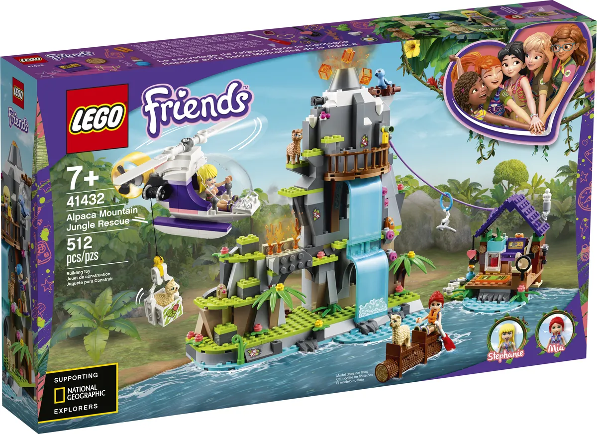 LEGO Alpaca Mountain Jungle Rescue (41432) - image 7
