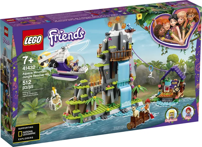 Alpaca Mountain Jungle Rescue von LEGO – Produktfoto 2 von 13