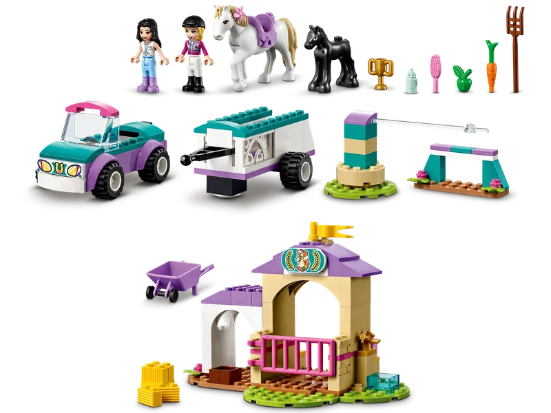 Horse Training and Trailer fra LEGO – produktbillede 5 af 16