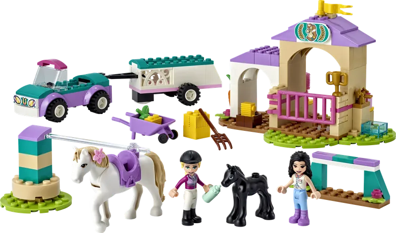 Horse Training and Trailer
