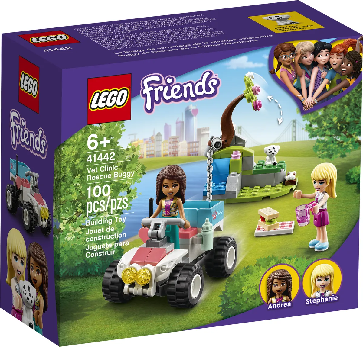 LEGO Vet Clinic Rescue Buggy (41442) - Bild 6