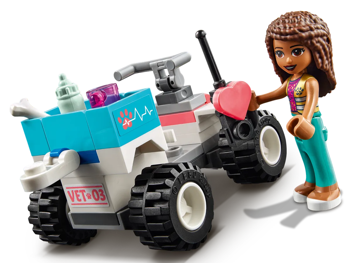 LEGO Vet Clinic Rescue Buggy (41442) - Bild 4