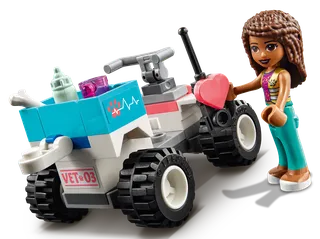Vet Clinic Rescue Buggy fra LEGO – produktbillede 7 af 11
